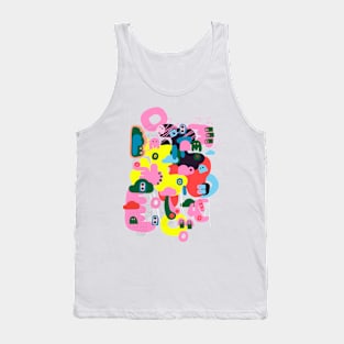 Abstracty mish mash Tank Top